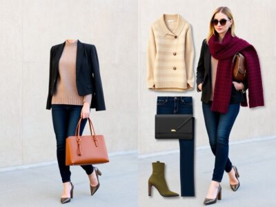 秋の大人コーデ トラッドとトレンド融合