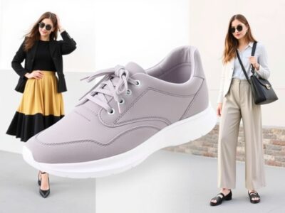 Baby DONT Cry×ジーユー バレエスニーカー