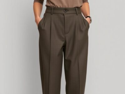 2025年モードパンツ革命 ATON アンスクリア