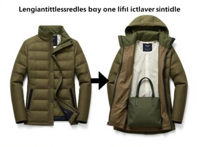 洗える軽量ダウン エミとタイオンコラボ