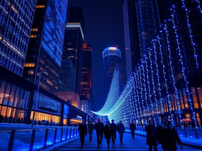 六本木ヒルズイルミネーション Snow Man点灯式