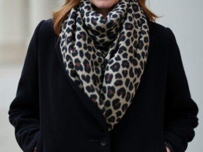 冬のアニマル柄コーデ術と着こなし